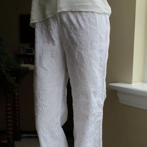 White Linen pants